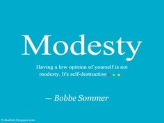 Modesty Quotes