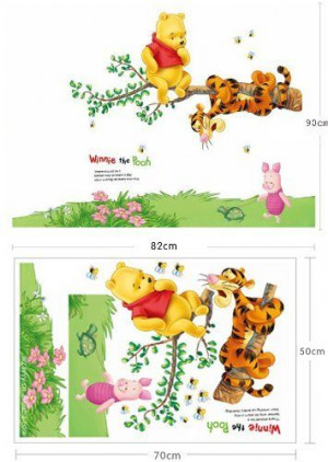 Winnie The Pooh Quotes: Winnie the Pooh and Tiger Sitting on a Branch ...