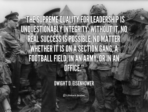 Eisenhower Leadership Quotes