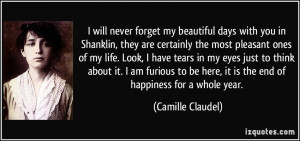 More Camille Claudel Quotes