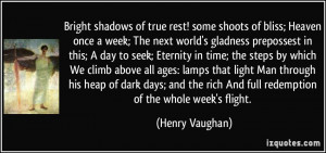 More Henry Vaughan Quotes
