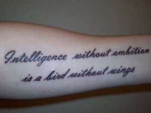 Cool Quote Tattoos Tumble About Life For Girls On Attitude For ...