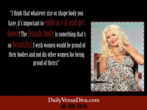 Body Positive Quote Of The Day: Christina Aguilera