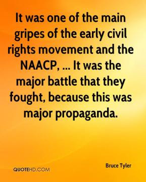 ... NAACP, ... It was the major battle that they fought, because this was