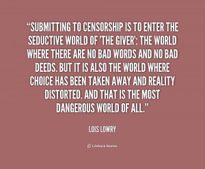 The Giver by Lois Lowry Quotes