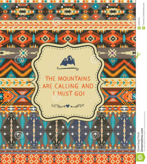 Hipster Seamless Colorful Tribal...