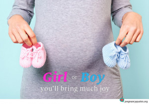 Home Pregnancy Quotes It s a Boy It s a Girl