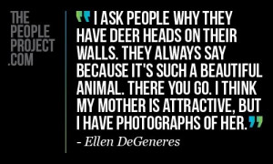 Ellen DeGeneres quote about #animals