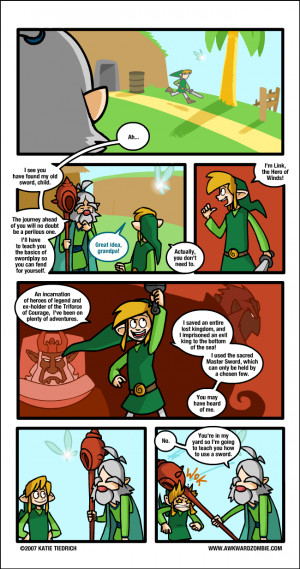 Re: Funny Zelda Comics