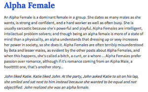 So, who’s right for the mighty Alpha Female? What kind of man can ...
