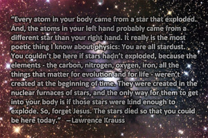 You are all stardust