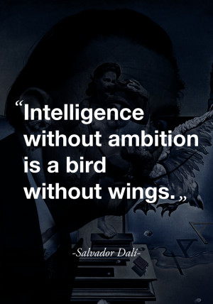 or publish quotes picture from salvador dali quote about ambition
