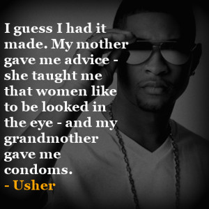 Usher inspirational quotes