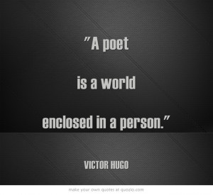 VICTOR HUGO: Quotes Poetry, English I Quotes