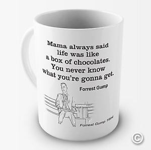 ... about Life Like A Box Of Chocolates Forrest Gump Quote Novelty Mug