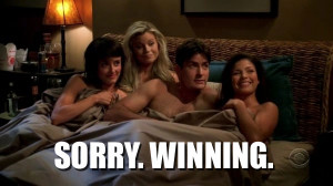 Charlie Sheen Winning Quote