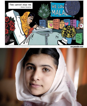 ... Pakistan taliban tw: guns ZEN PENCILS malala yousafzai i am malala