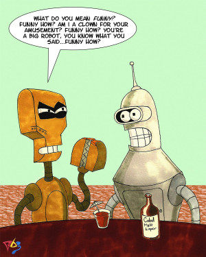futurama funny how bender clamps by gulliver63