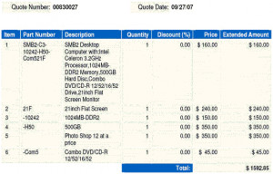 Figure B - Parsed Quote Template Tags