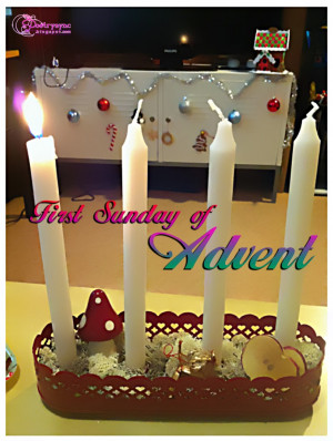 First Sunday Of Advent Christmas Advent