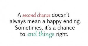 Second Chance Doesn't