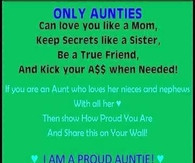 Funny Pictures Quotes Photos About Aunts And Nieces