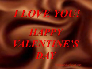Love You! Happy Valentine’s Day