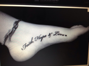 tattoo sayings about hope - Google Search
