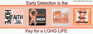 Uterine Cancer Awareness Facebook Covers