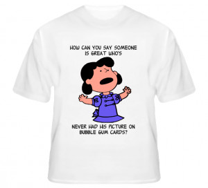 Charlie Brown's Christmas A Quote from Lucy T Shirt