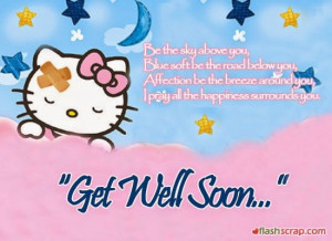 New Year Get Well Soon Greeting Cards for Patients 2015