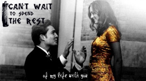 Blair & Chuck I can't wait to spend the rest of my life with you
