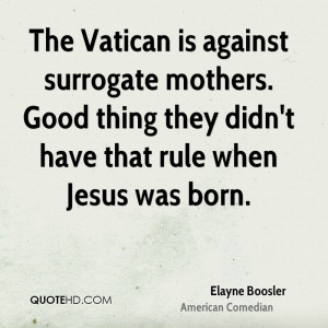 Elayne Boosler Mom Quotes