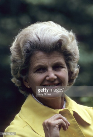 Photo: Portrait of Secretariat owner Helen Penny Chenery Tweedy