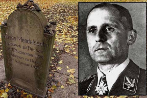 Heinrich Mueller, head of the Gestapo, was buried in a Jewish cemetery ...