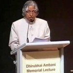 Dr. A.P.J. Abdul Kalam 1st Dhirubhai Ambani Memorial Lecture