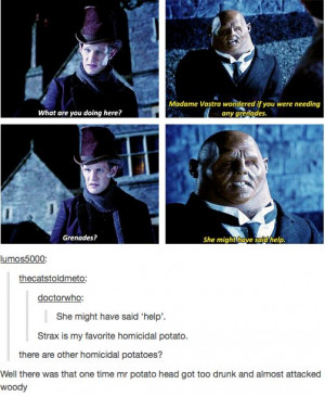 Most quoted Strax line in our house.