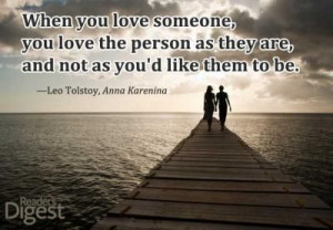 Leo #Tolstoy on #love - quote from Anna Karenina