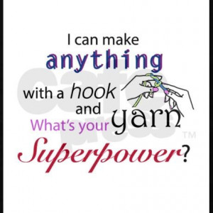 Am Super Crochet Lady!