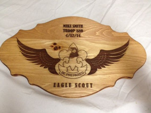 Eagle Scout Award Laser Engraved Plaque #5Scouts Awards, Eagle Scout ...