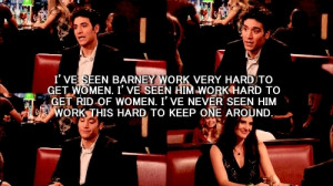 But I think Ted’s quote, it’s always gonna be my favourite.