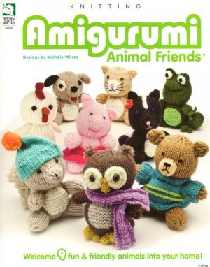 Amigurumi Animal Friends Knitting Pattern Book