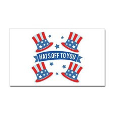 Hats Off To You Sticker for