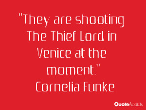 They are shooting The Thief Lord in Venice at the moment ...