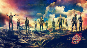 in the 75th Hunger Games from left to right: Finnick Odair, Mags ...