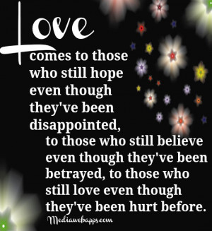 Disappointment Quotes About Love