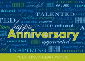 Appreciation Business Anniversary Card