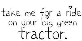big green tractor. photo tractor.png