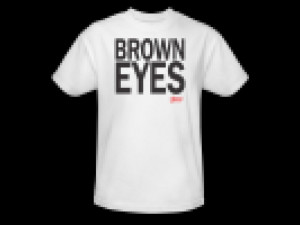 Glee Brown Eyes Born This Way T-Shirt