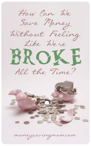 ... your family on track without feeling like you're broke all the time